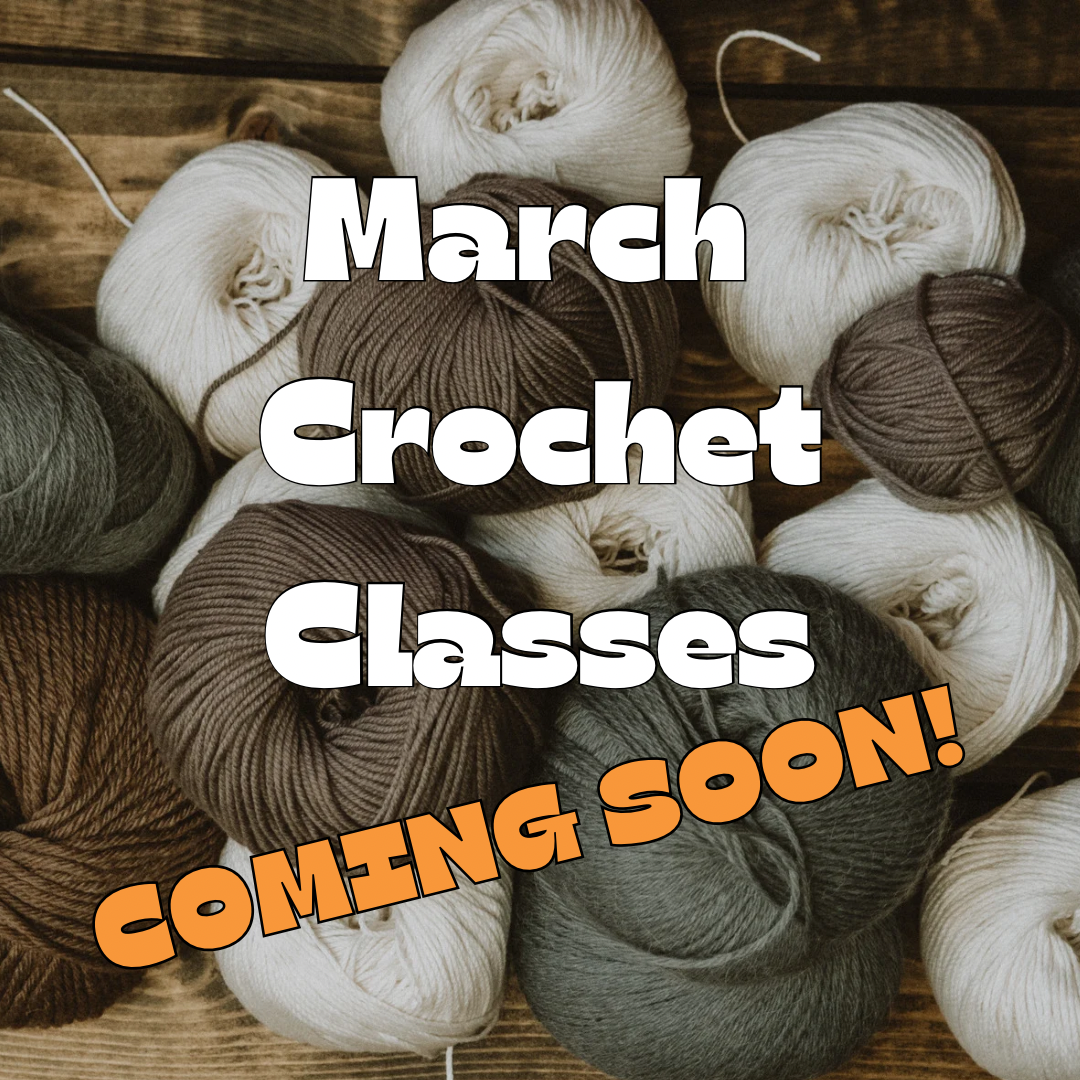 March Crochet Series at Lake Claire Community Land Trust